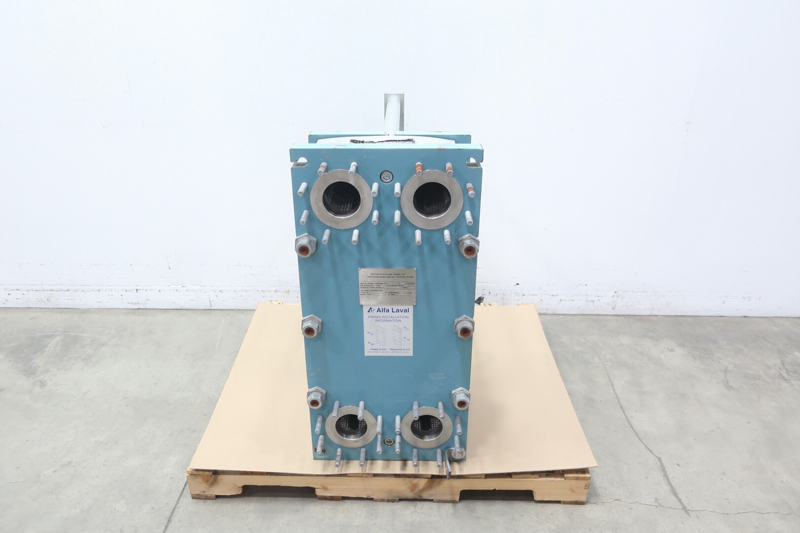 Alfa Laval M10-MFG Plate & Frame Heat Exchanger 130.2sq.ft