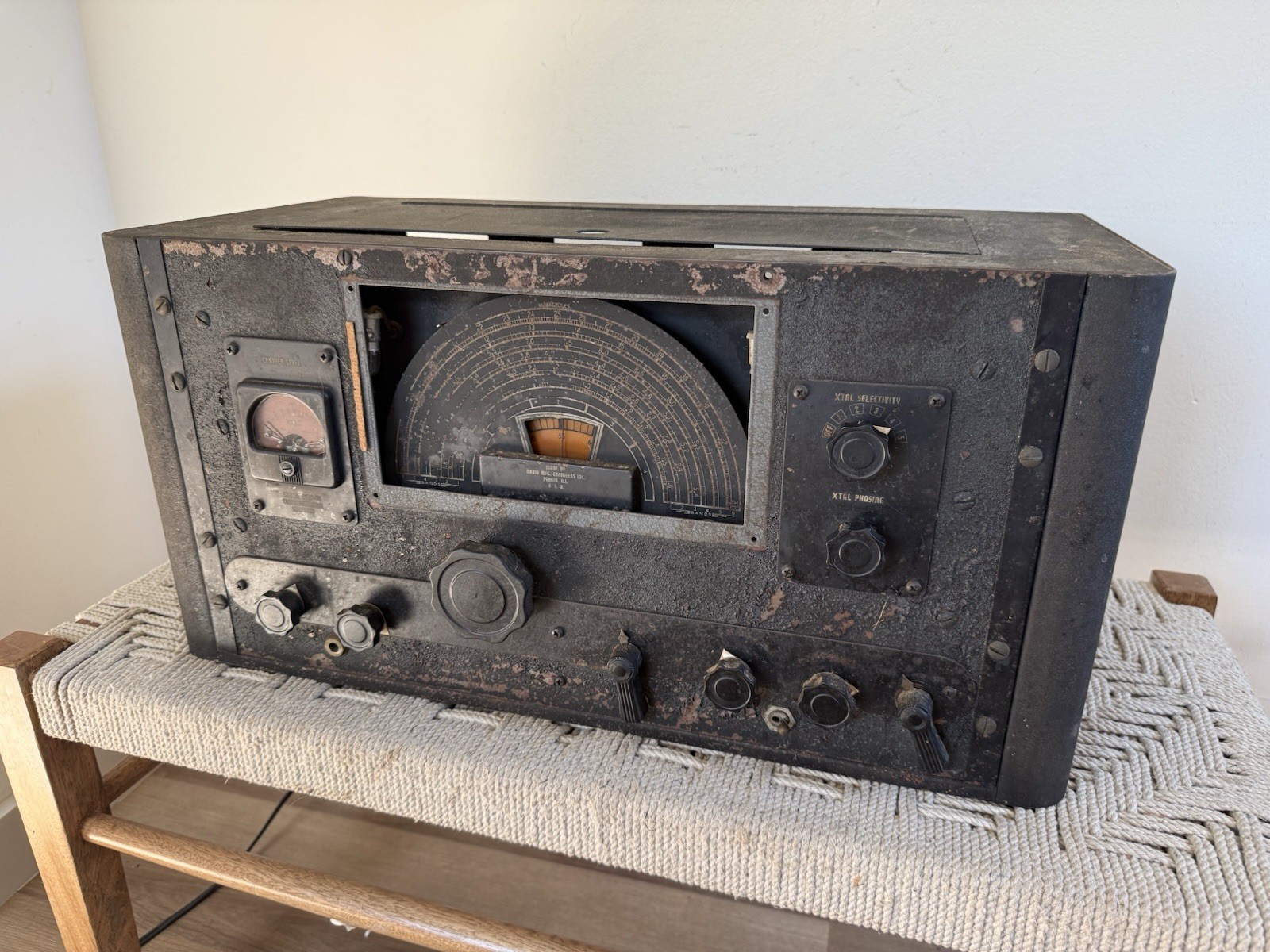 🍊Vintage 1946 RME Radio Manufacturing Engineers Model RME-45 Ham Radio Receiver