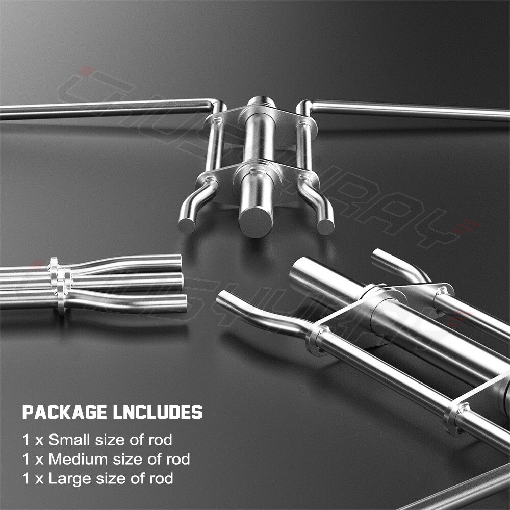Silver Hydraulic Cylinder Piston Rod Seal U-cup Installation Tool Kit Universal