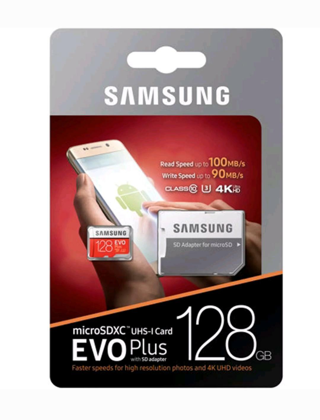 Samsung Evo Plus 64Gb 128GB Micro SD MicroSDXC C10 Memory Card with Adapter