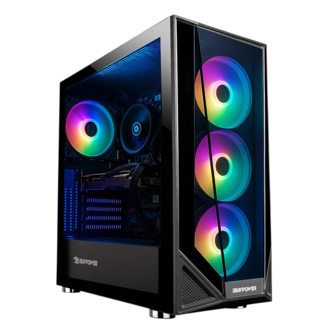 Custom Build ARGB Desktop Ryzen 5 5500 GAMING PC 32GB RAM 1TB SSD RTX 5060 Win11
