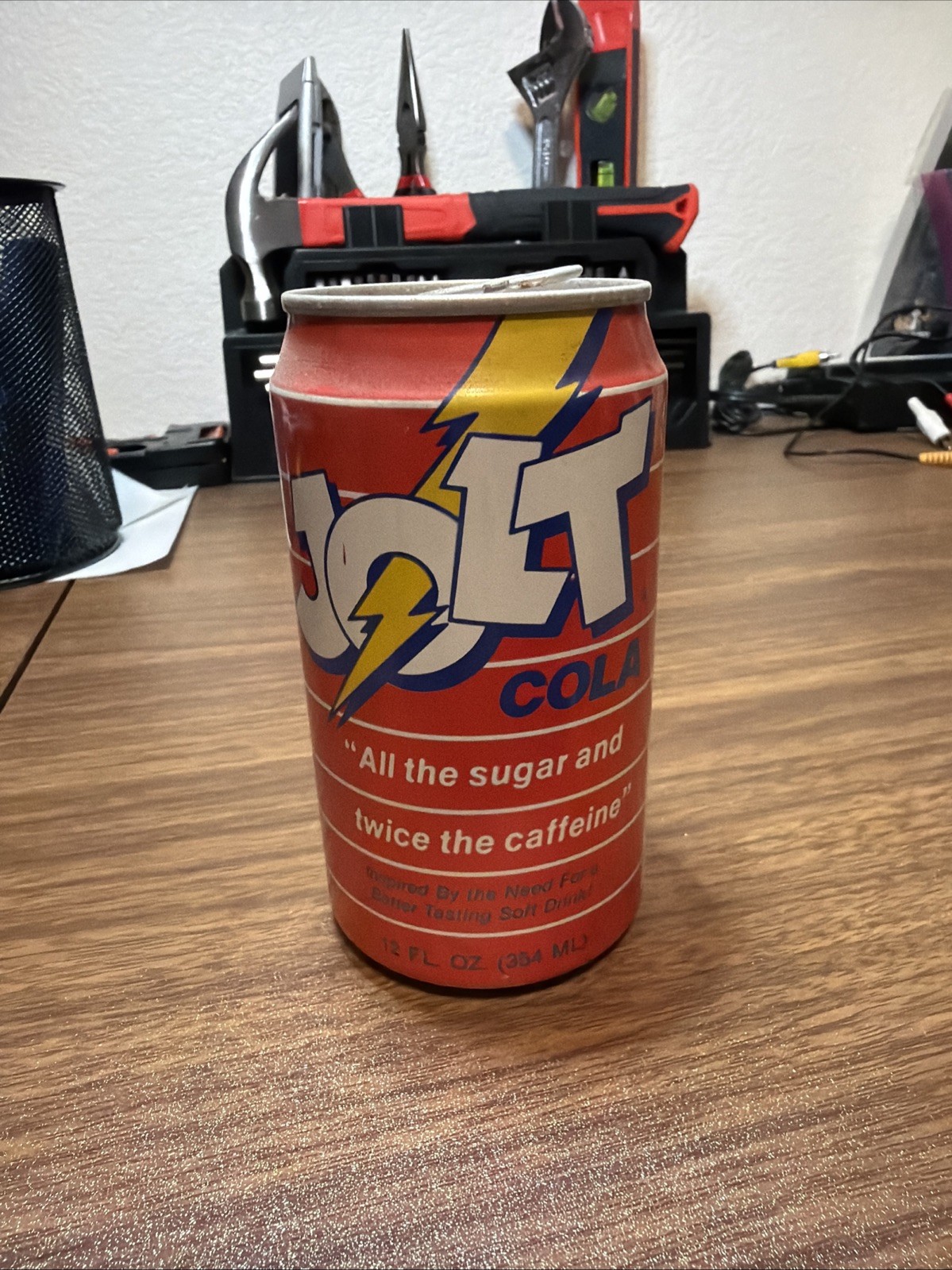 VINTAGE JOLT COLA SODA 🥤 ALL ALUMINUM CAN SWEET EXAMPLE