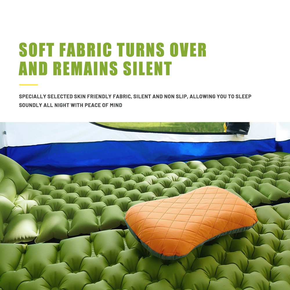 Self-Inflating Sleeping Mats for Camping- Sleeping Pad Comfortable Peacock Green