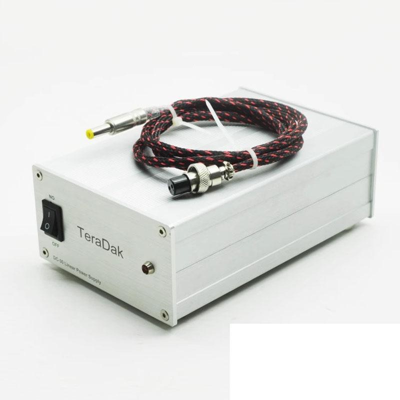 AC110V 220V TeraDak DC-30 Audiophile Linear Power Supply Regulated HIfi 9V 2A