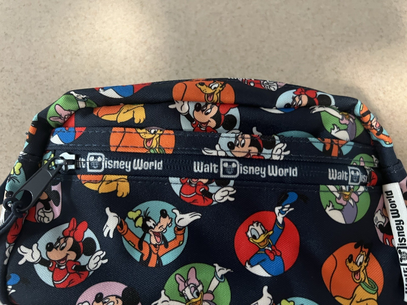 2025 Walt Disney World Mickey Mouse & Friends Fanny Pack / Crossbody Bag NWT