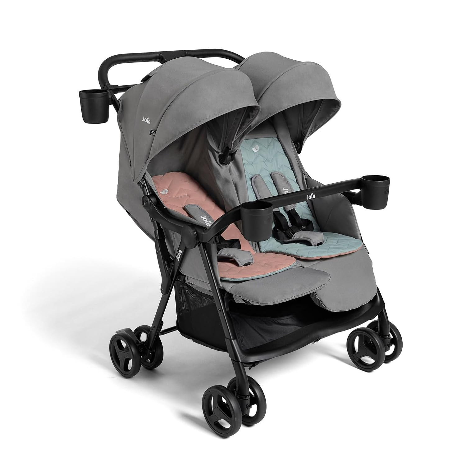 Rosemary Side-By-Side Double Stroller – Lightweight, Compact, and Comfortable Si