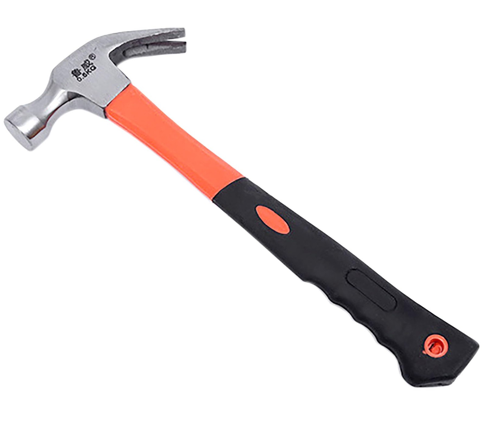 11 Oz Claw Hammer Forged Steel Stubby Tack Shock Absorbing Leather Handle
