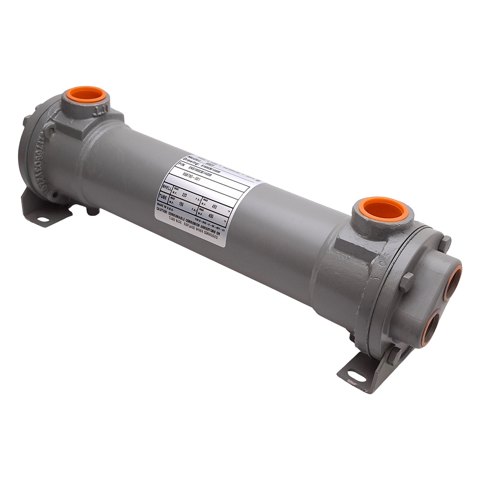 ITT Standard SN516003014006 Heat Exchanger, 12gpm, 150psig, 270,000 BtuH Water