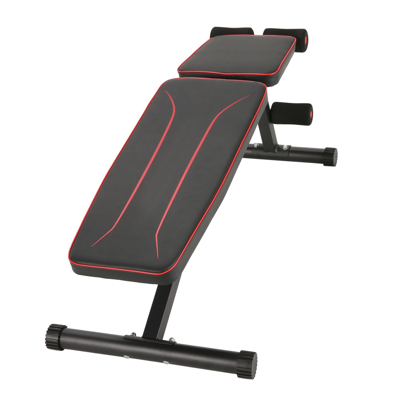 Adjustable Foldable Exercise Weight Bench Workout Bench Gym w/Adjustable Backres
