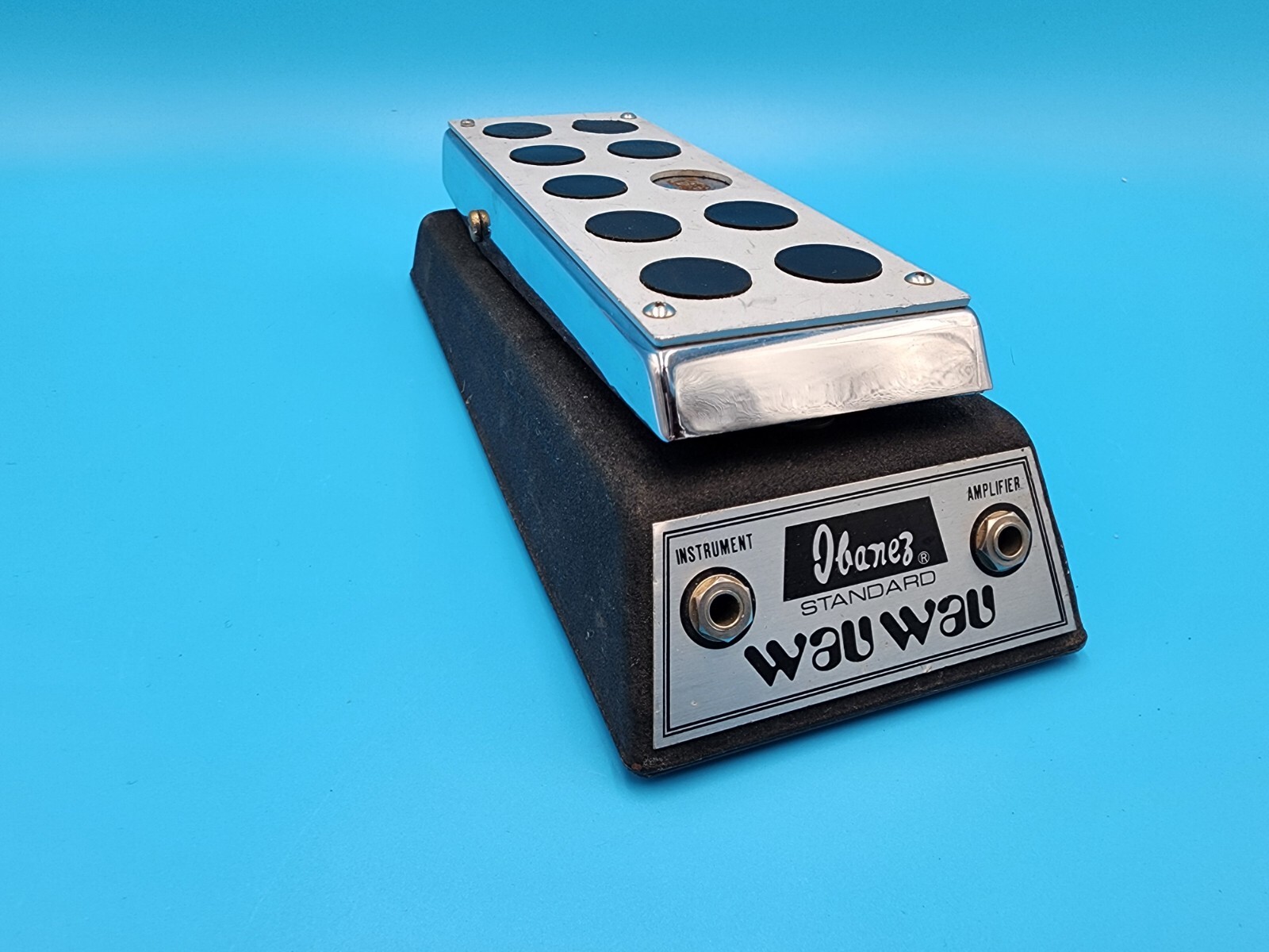 Vintage 70s Ibanez Wau Wau Standard No. 57 Wah Guitar Effect Pedal Japan Bass