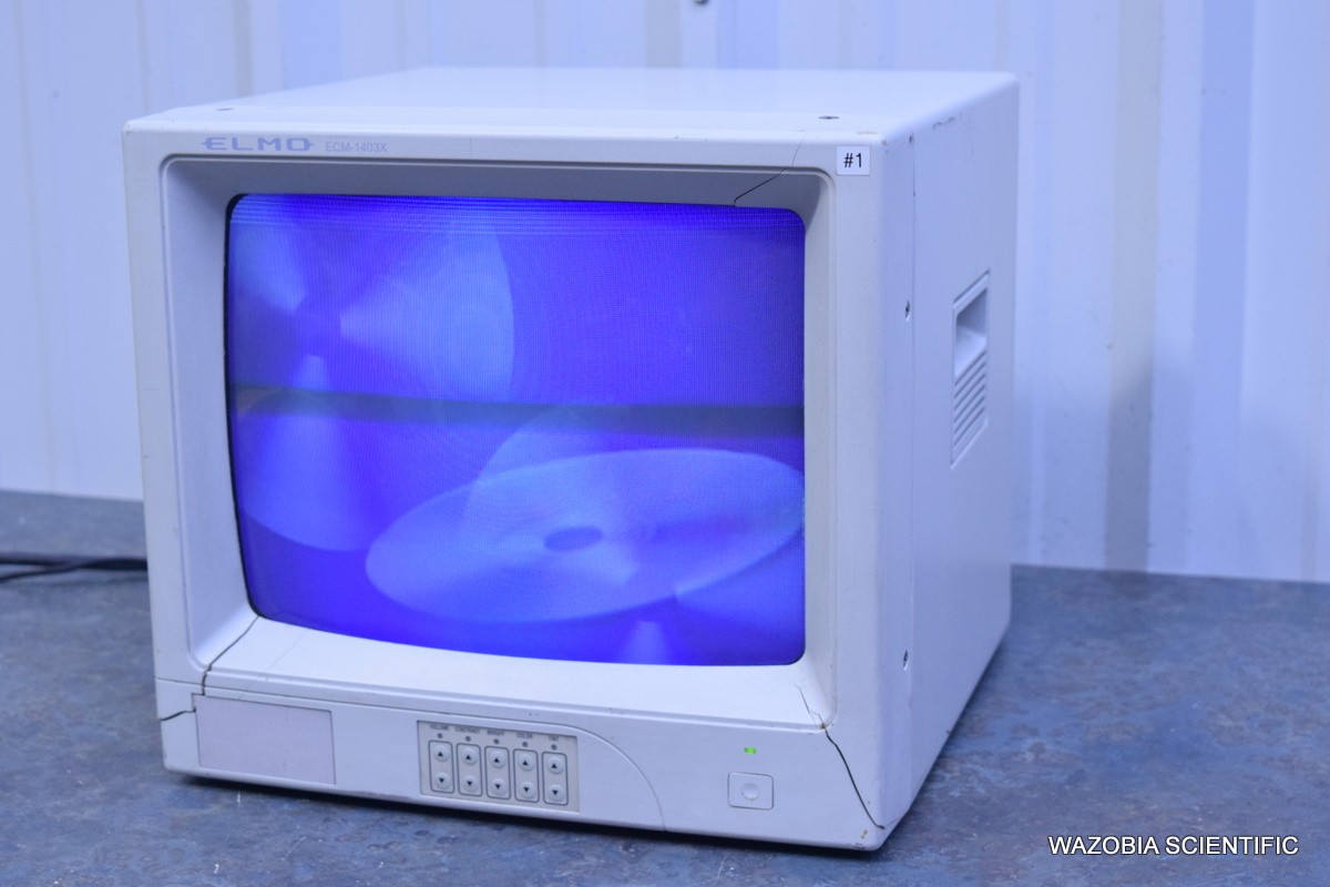 ELMO ECM-1403X CRT 14" COLOR CCTV TV VIDEO MONITOR