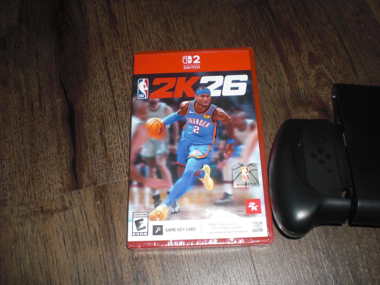 NEW NBA 2K26 SEALED GameStop JoyCon Charging Grip 4 Nintendo Switch 2 Controller