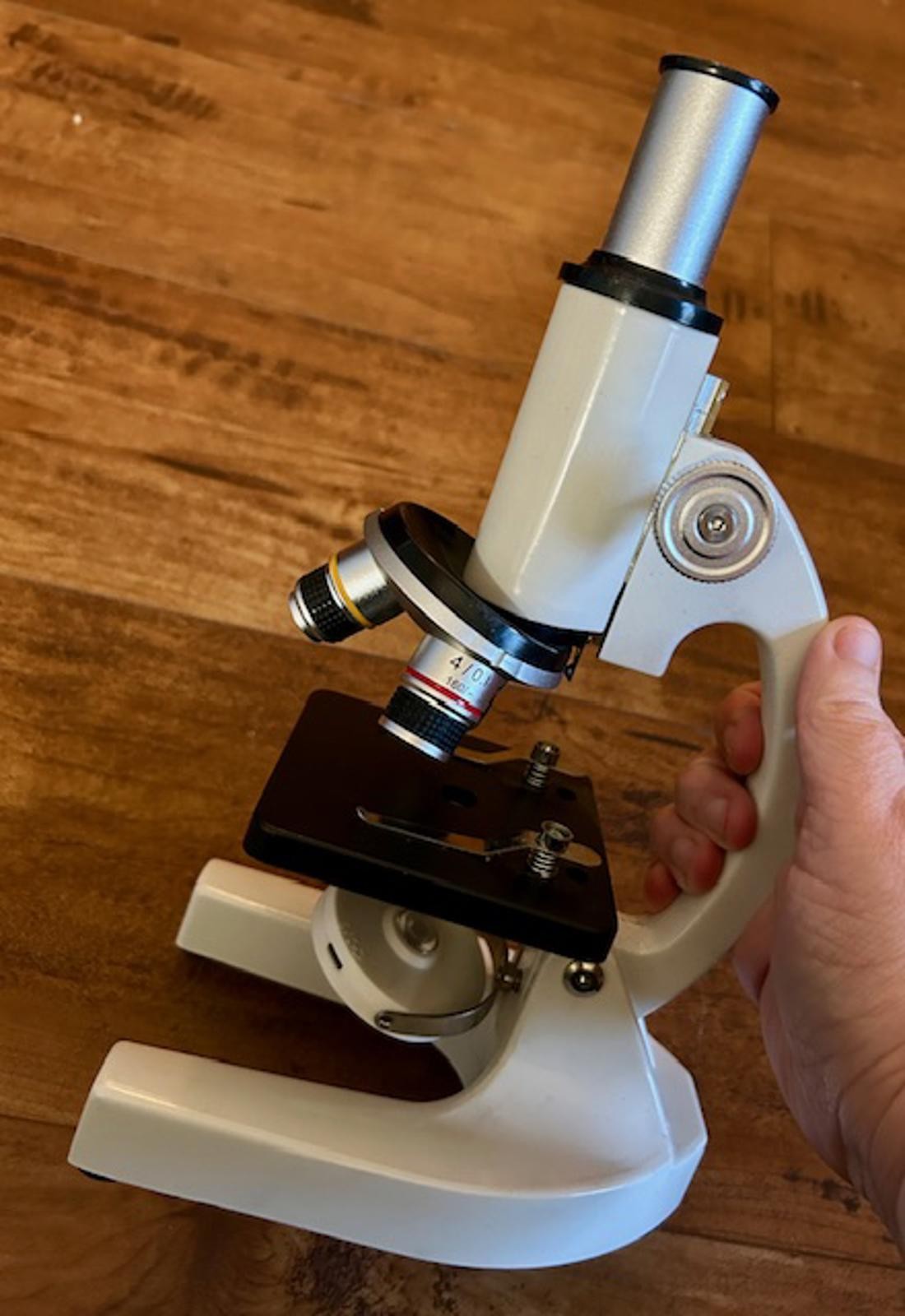 Poothop Compound Microscope 40X-2000X Magnification and Biological Slides Set