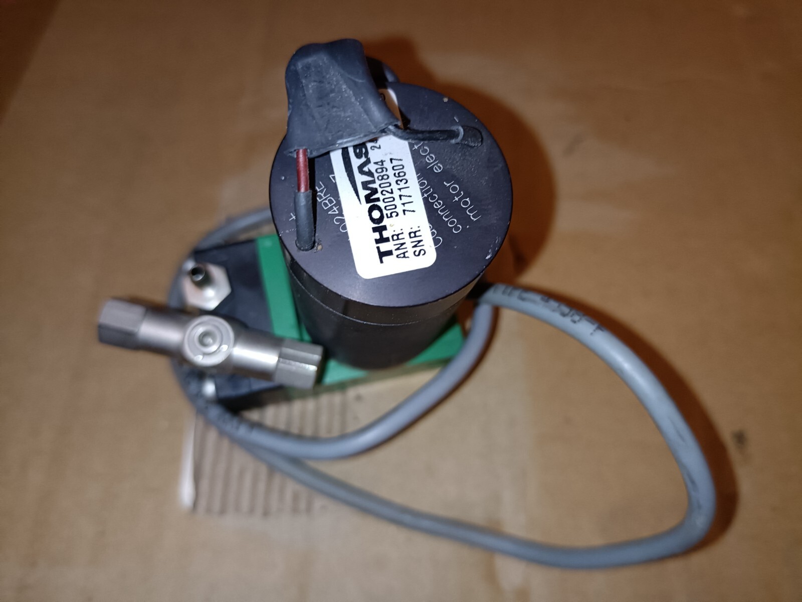 Thomas 50020984 DC: 24V Vacuum Pump for PBI Dansensor Map Check 9000-2