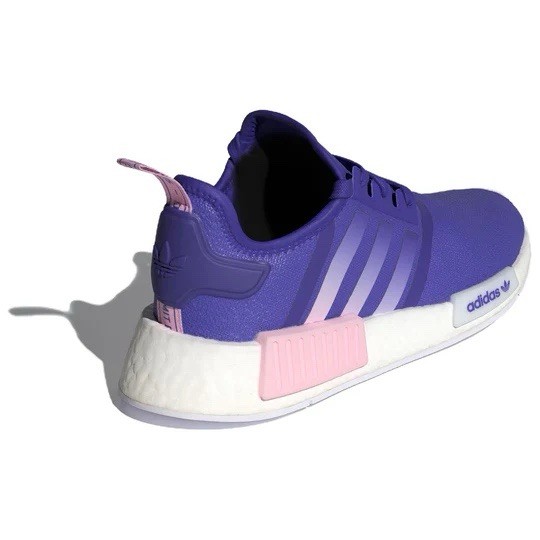 Adidas NMD R1 Energy Ink Purple White Pink Running Sneakers IG8381 Women's Sizes