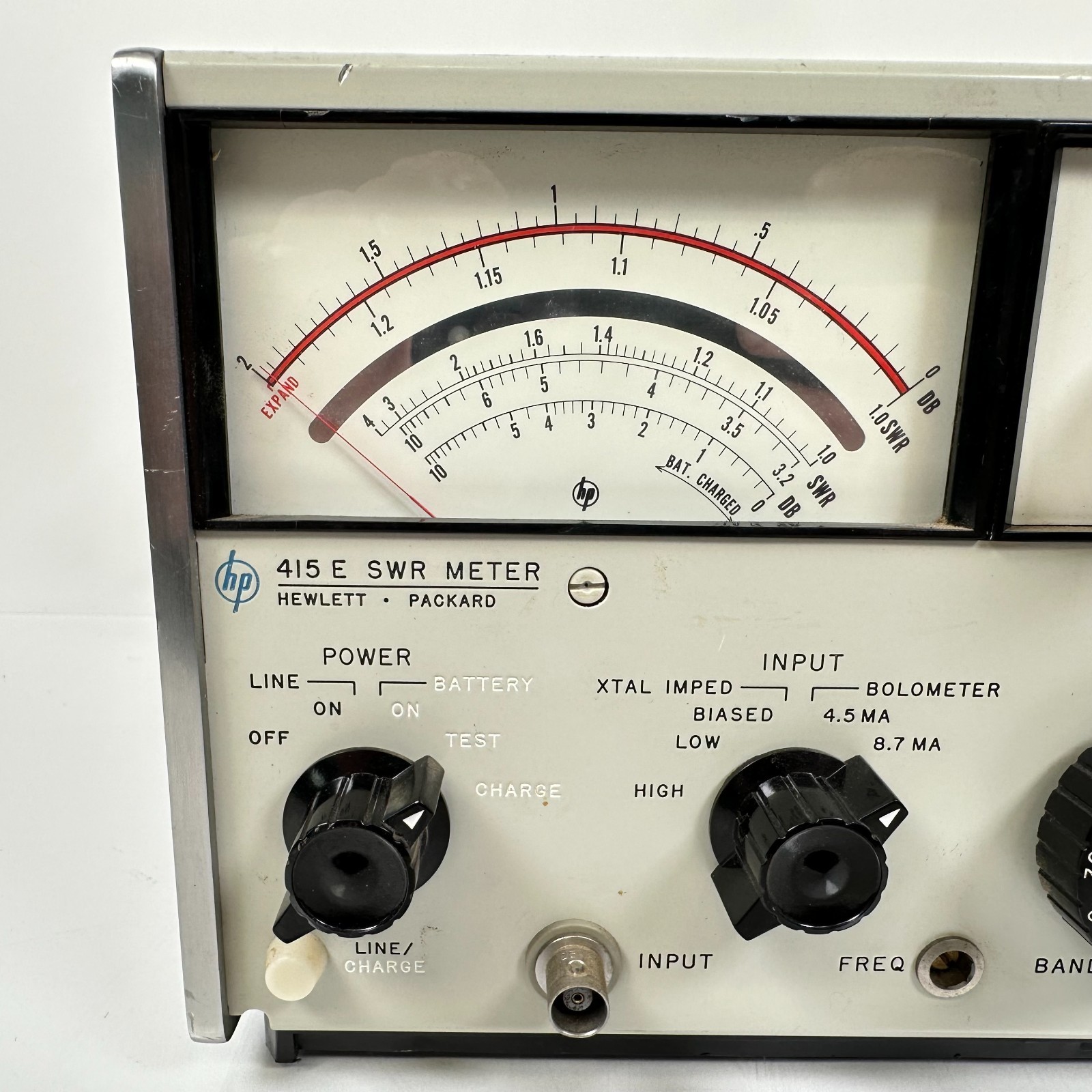 HP Hewlett Packard 415E SWR Meter 415 E SWR Meter