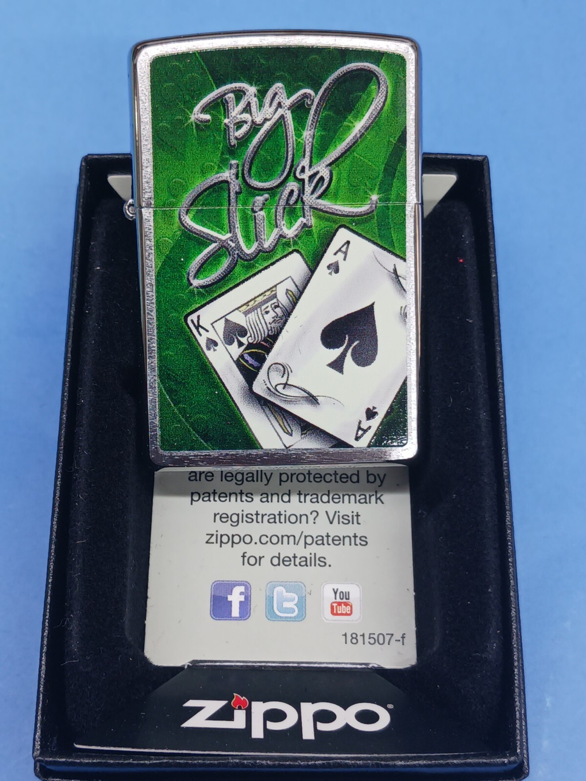 Zippo 28281 Brush Chrome Big Slick