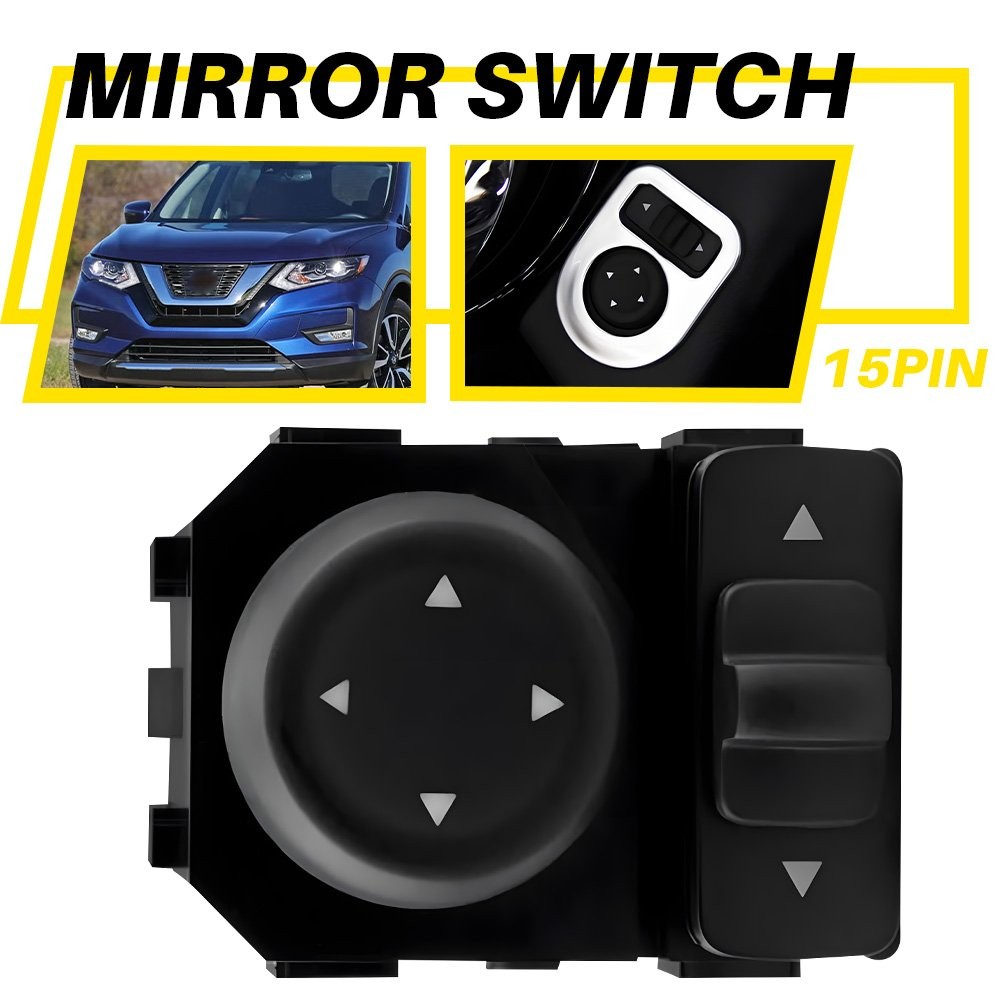 Power Mirror Switch For 2013-2019 Nissan Rogue Pathfinder Murano Maxima Altima