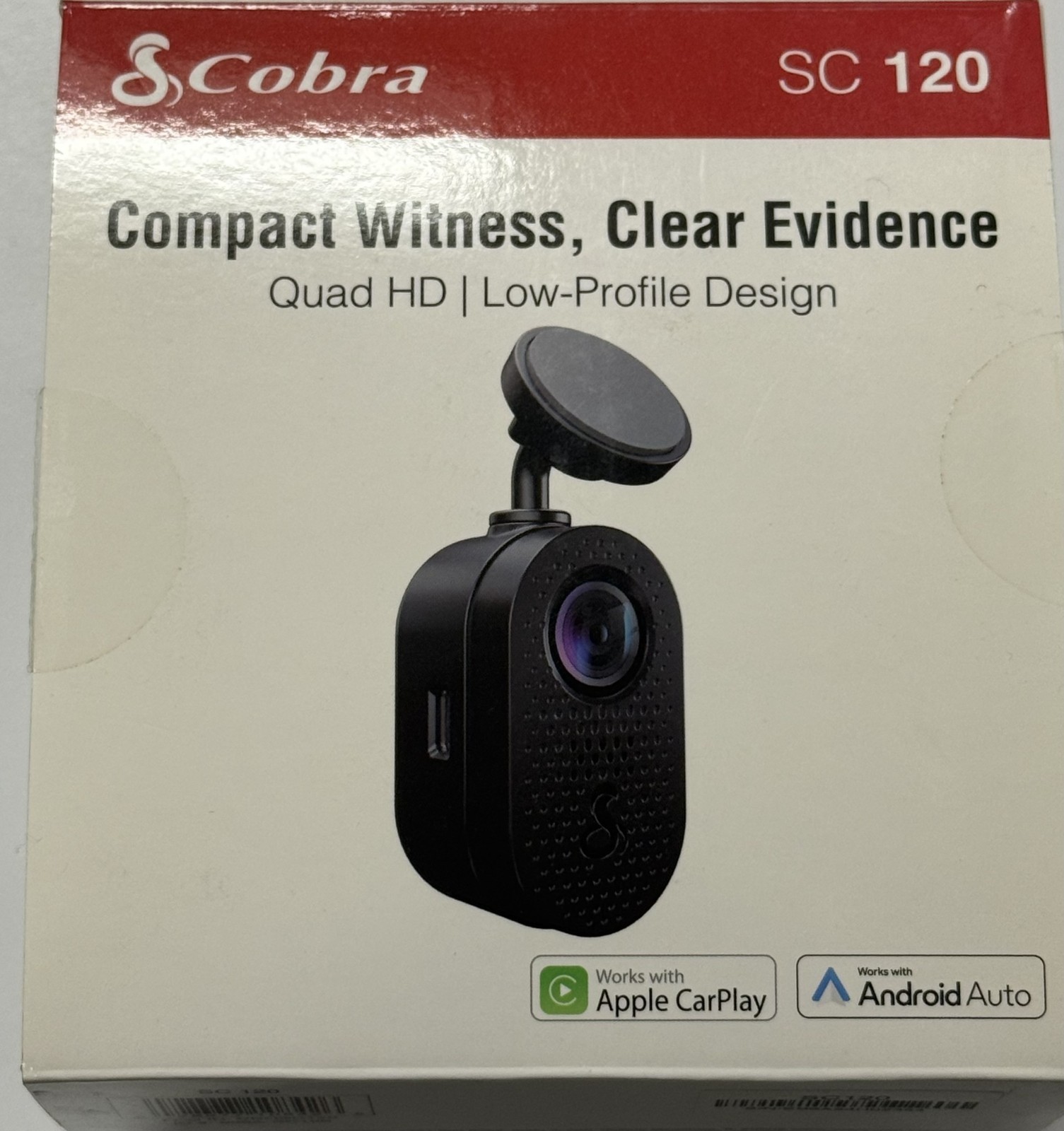 Cobra Electronics SC120 Front Facing QHD Dash Cam