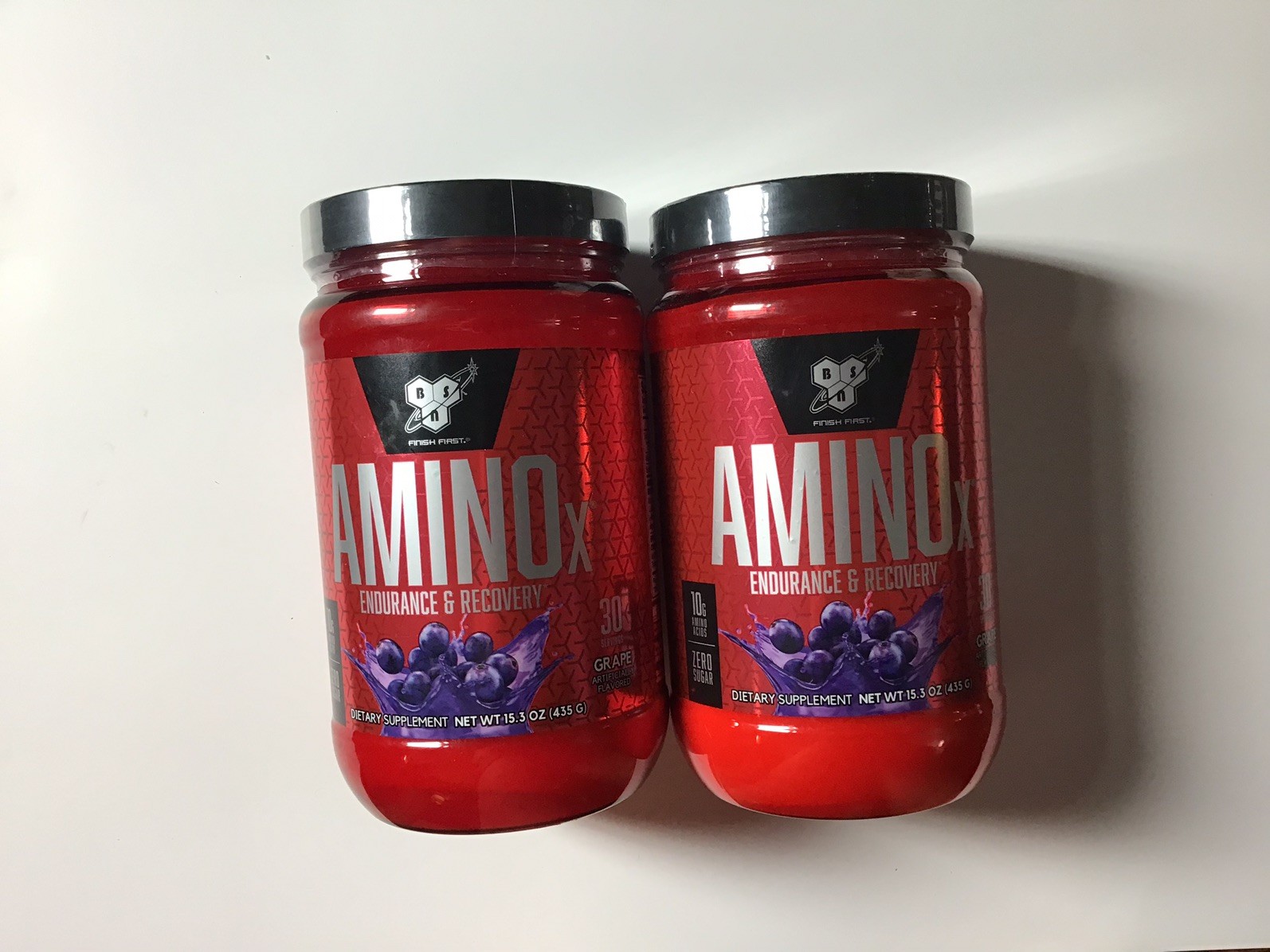 BSN Amino-X Endurance  Recovery Agent Grape 15 oz 435 g GMP Exp 2027/10/01