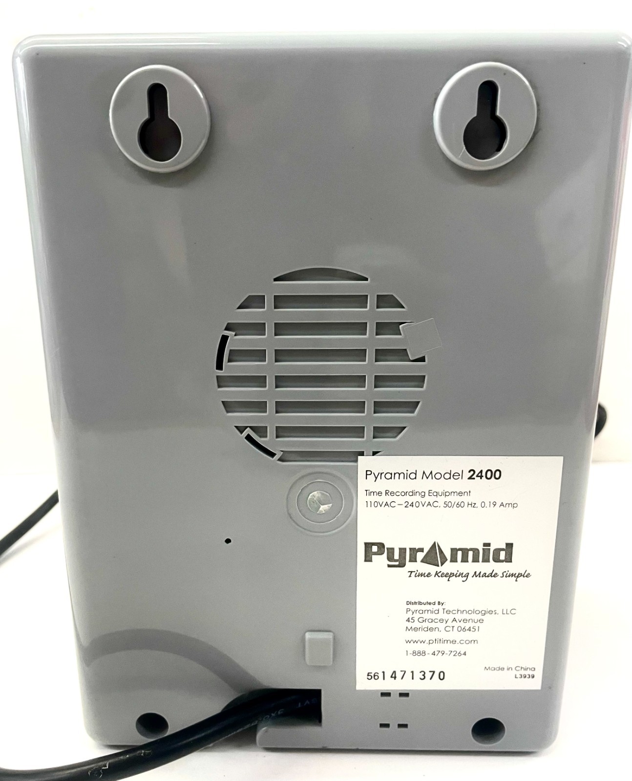 Pyramid 2400 Time Recorder Replacement Ribbon - Employees Time Punch Clock