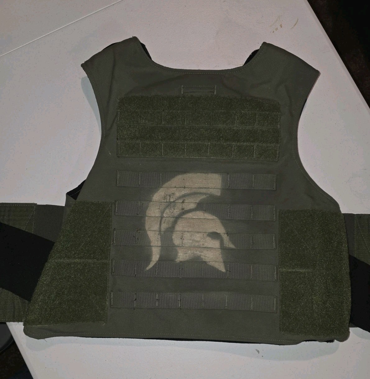 Second Chance Armor Carrier Tactical Vest Adjustable MOLLE Green