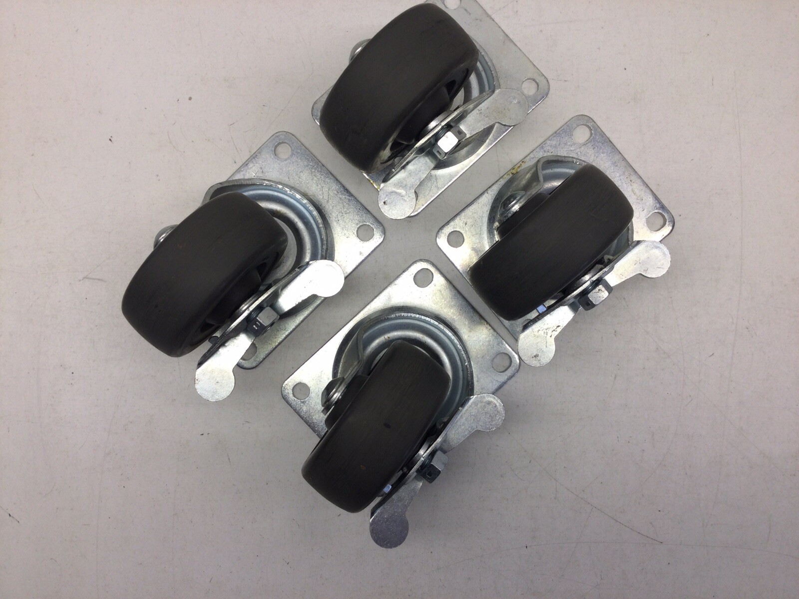 4) Faultless 3” Locking Caster Wheels