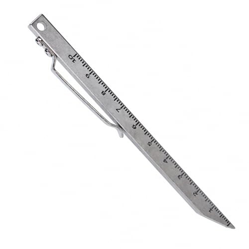 Pry Bar, Mini Pry Bar, EDC Pry Bar, Long Titanium Pocket Pry Bar with