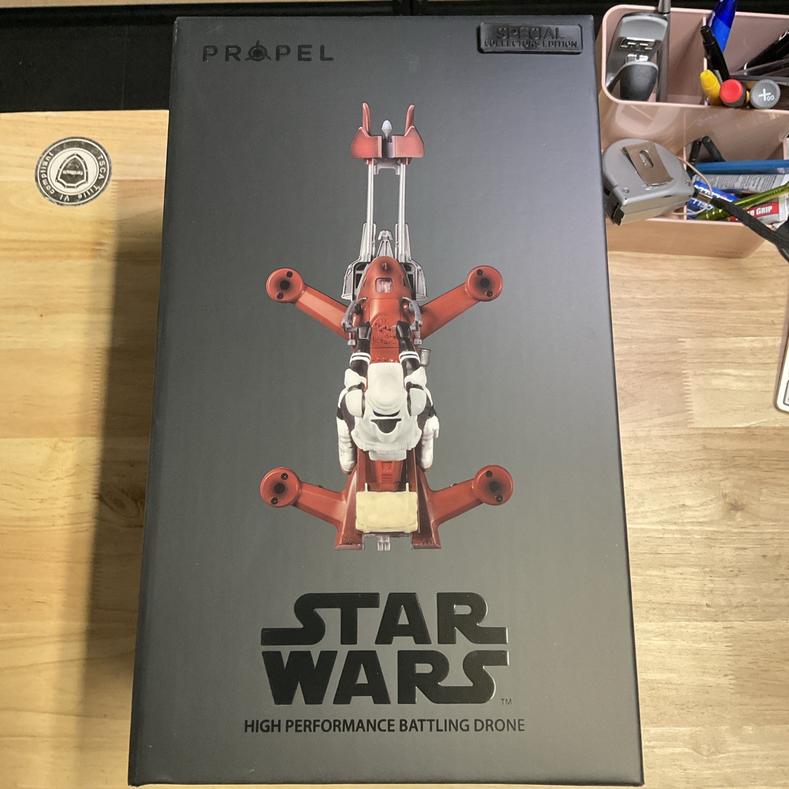 2016 Propel Star Wars 74-Z Speeder Bike High Performance Battle Drone Disney