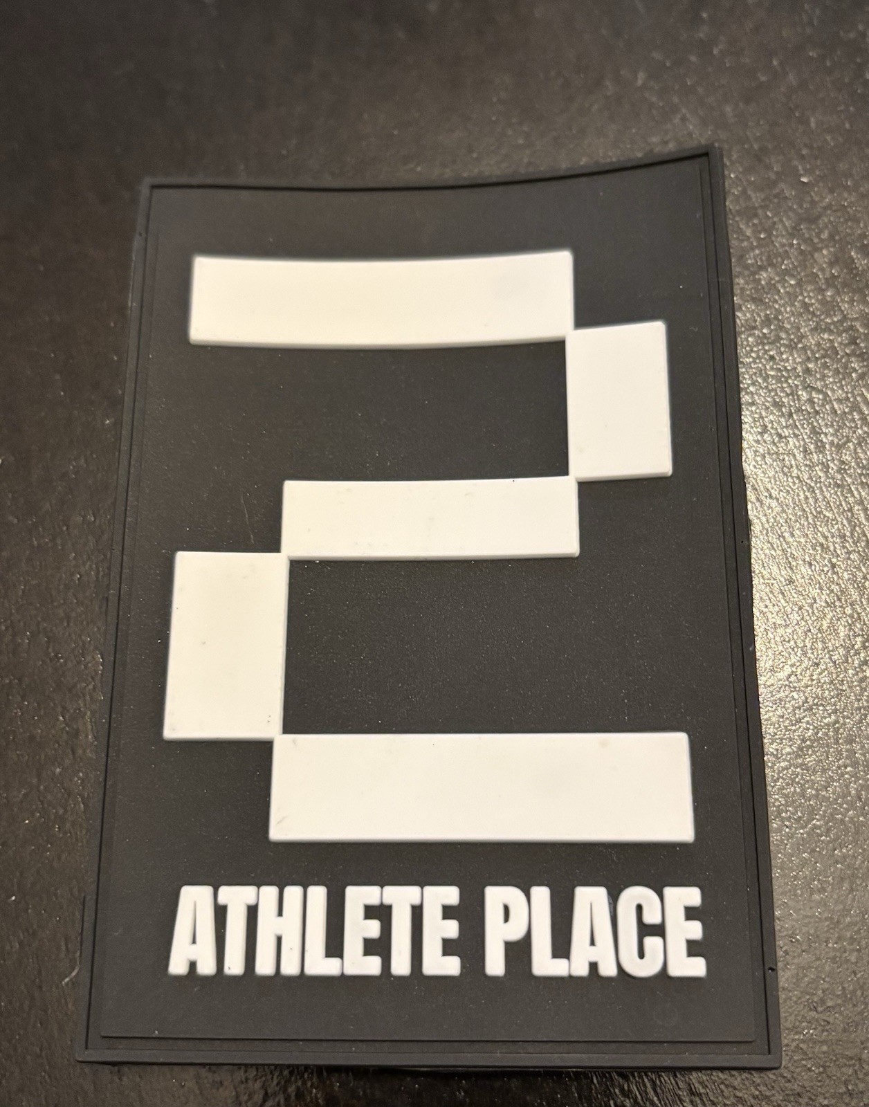 Number 2 Athlete Place Podium Patch