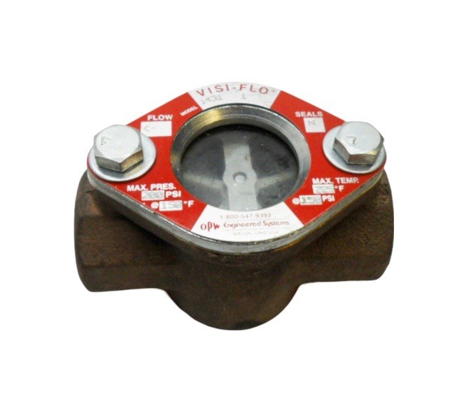 NEW OPW VISI-FLOW 1431-1 FLOW METER 1" 200PSI 1431