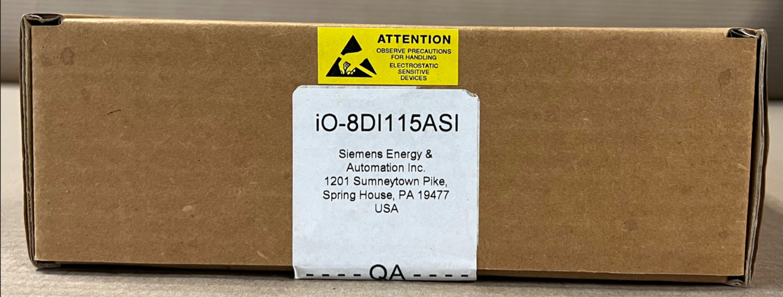 NEW MOORE iO-8DI115ASI 8 Channel DI, 115 VAC sinking isolated