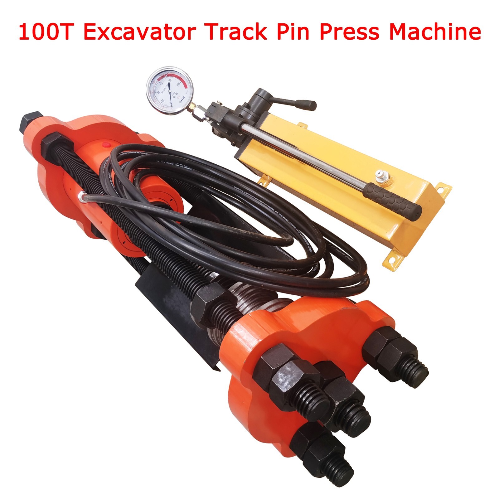 PreAsion Press Sleeve Press Chain Machine 100T Excavator Track Pin Press Machine