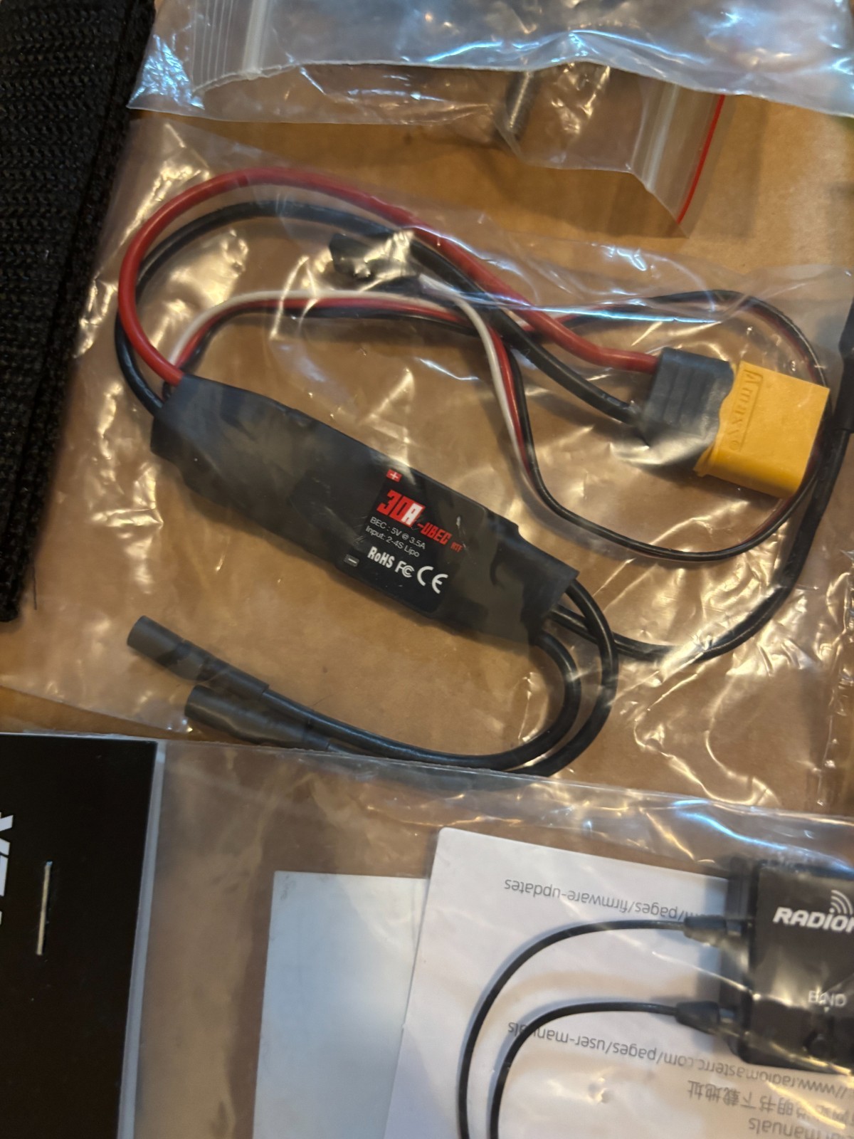 RadioMaster Pocket Radio Controller Mode 2 (CC2500, Transparent) New PLUS MORE