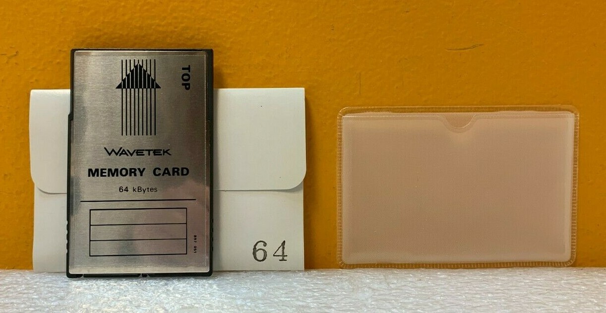 Wavetek 897051  64 kBytes,  For STABILOCK 4015 Com. Monitor,  Memory Card.  New!