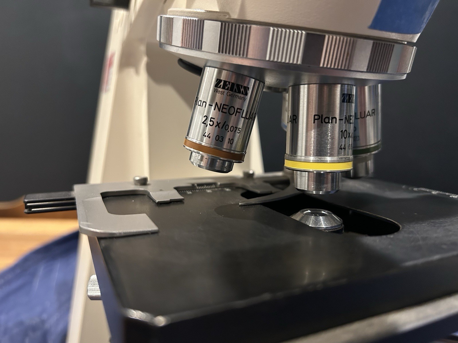 Zeiss Axioskop & AmScope MU1000 10MP USB 2.0 Microscope Digital Camera