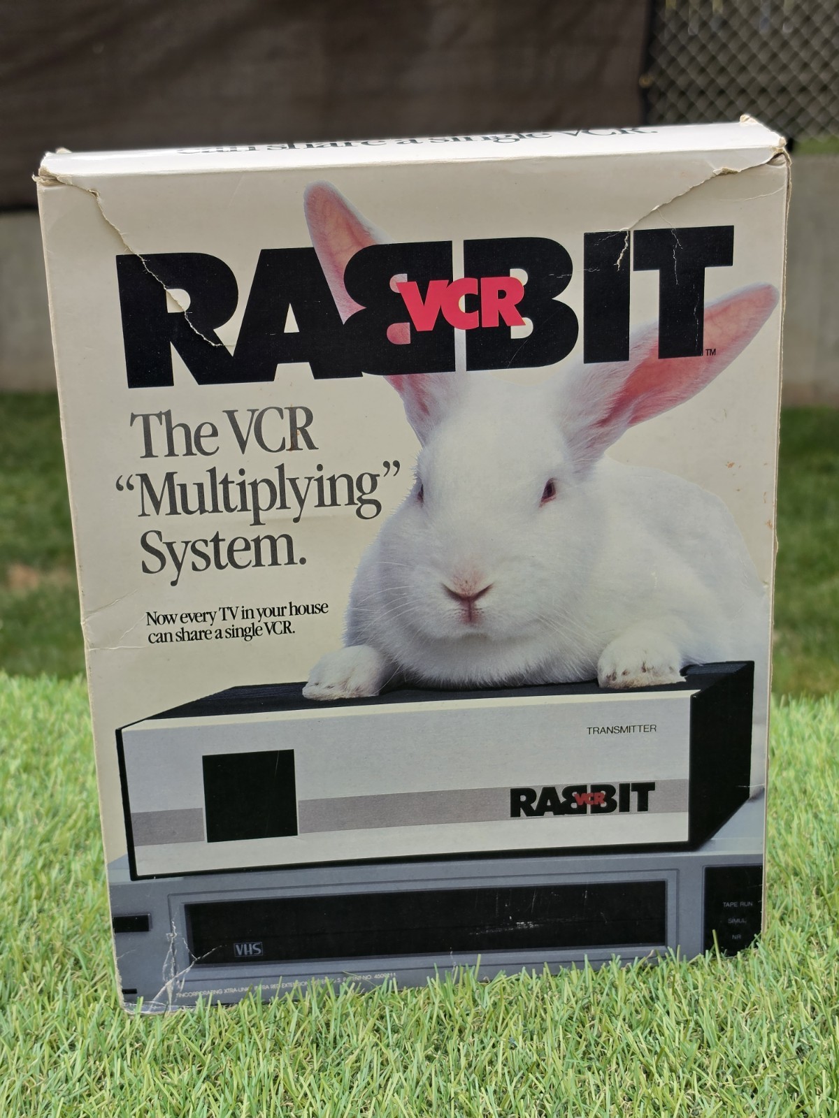 Vintage Rabbit VCR Multiplying System TR-7000 Transmitter & Receiver VHS NEW*