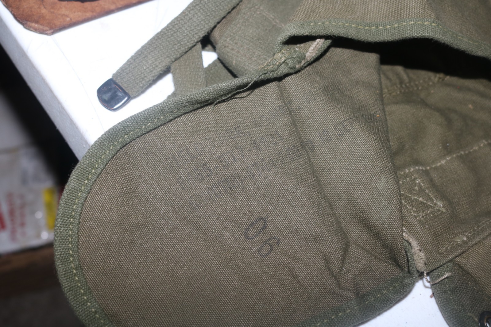 mint condition USGI M-1956 buttpack 1960 dated Mezz 109 #2