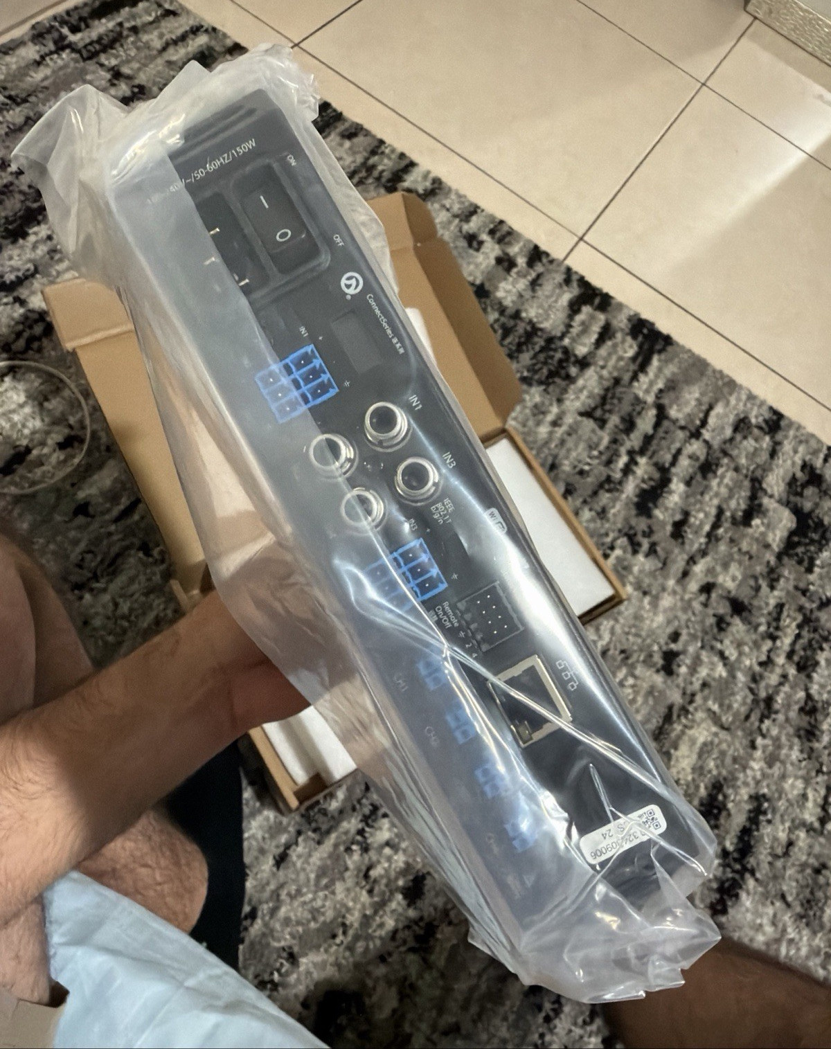 LEA Professional CONNECT 124 4 Channel x 120W @ 4/8 Ohms, 70/100V Smart