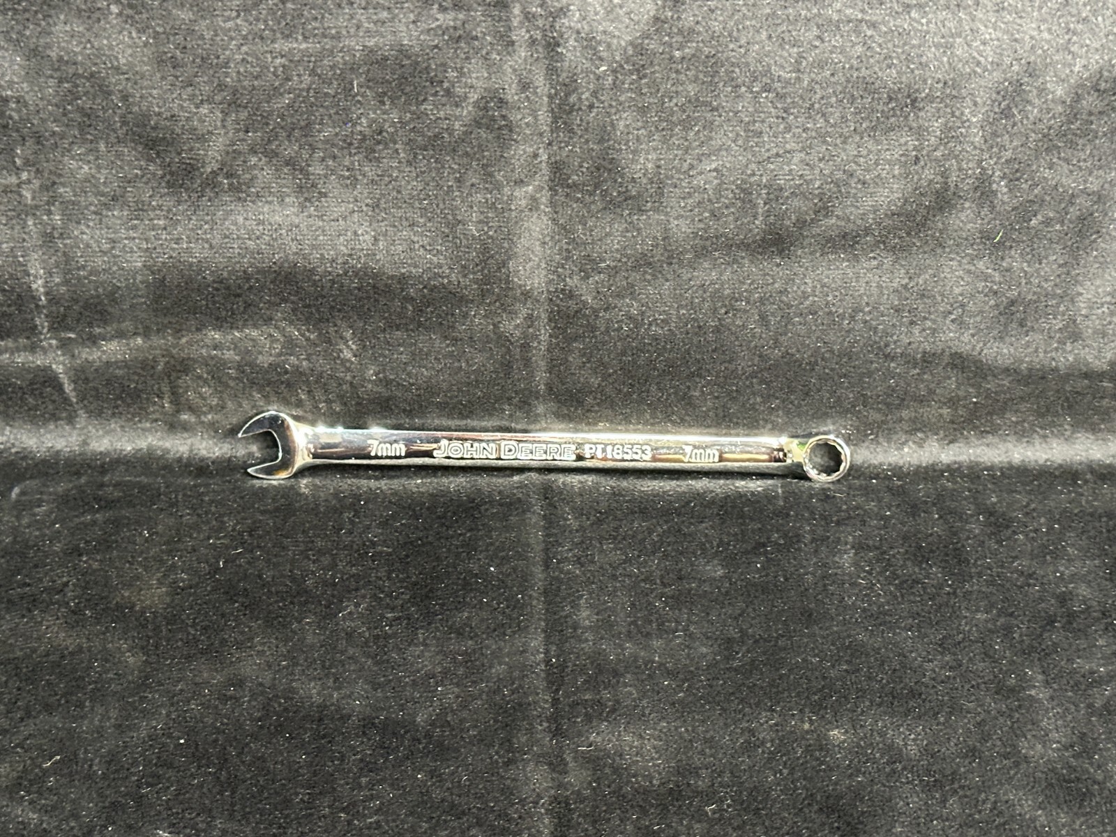 John Deere OEM Metric Full Polished Combination 7mm Wrench - PT18553