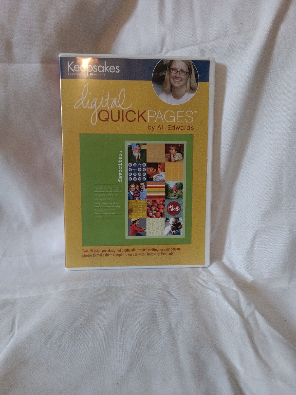 Creating Keepsakes Digital Quick Pages By Ali Edwards Brand New CD ROM #50