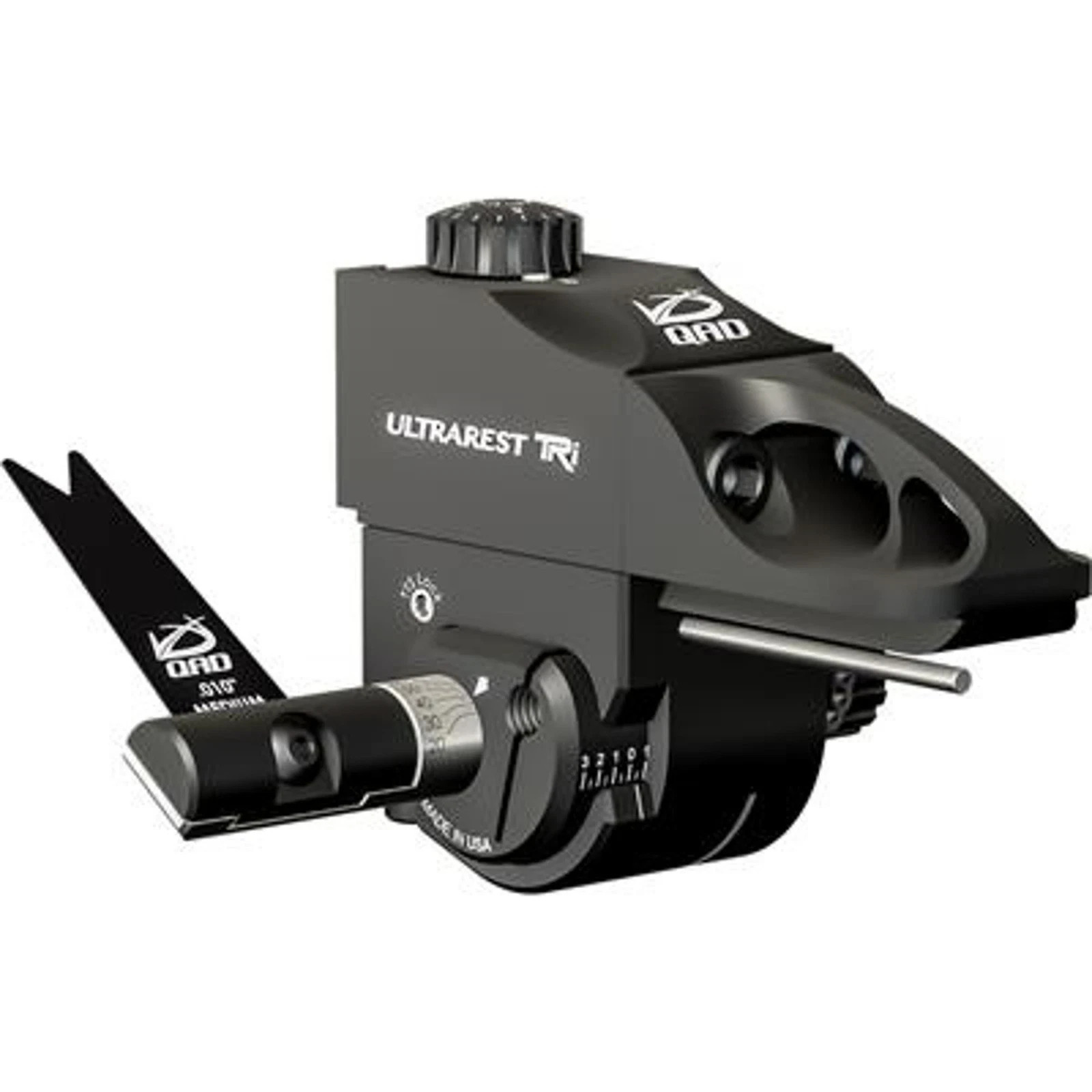 QAD Ultrarest TRi Series Premium Target Rest Black RH-UTQBX-R