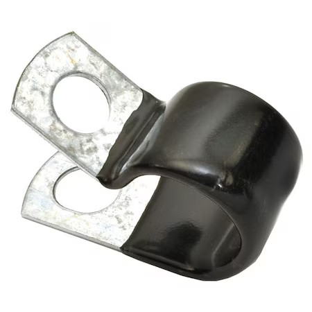 Cable Clamp, Steel, 3/4 In Bundle Dia., Black, 50 Pk, Cov1313z1