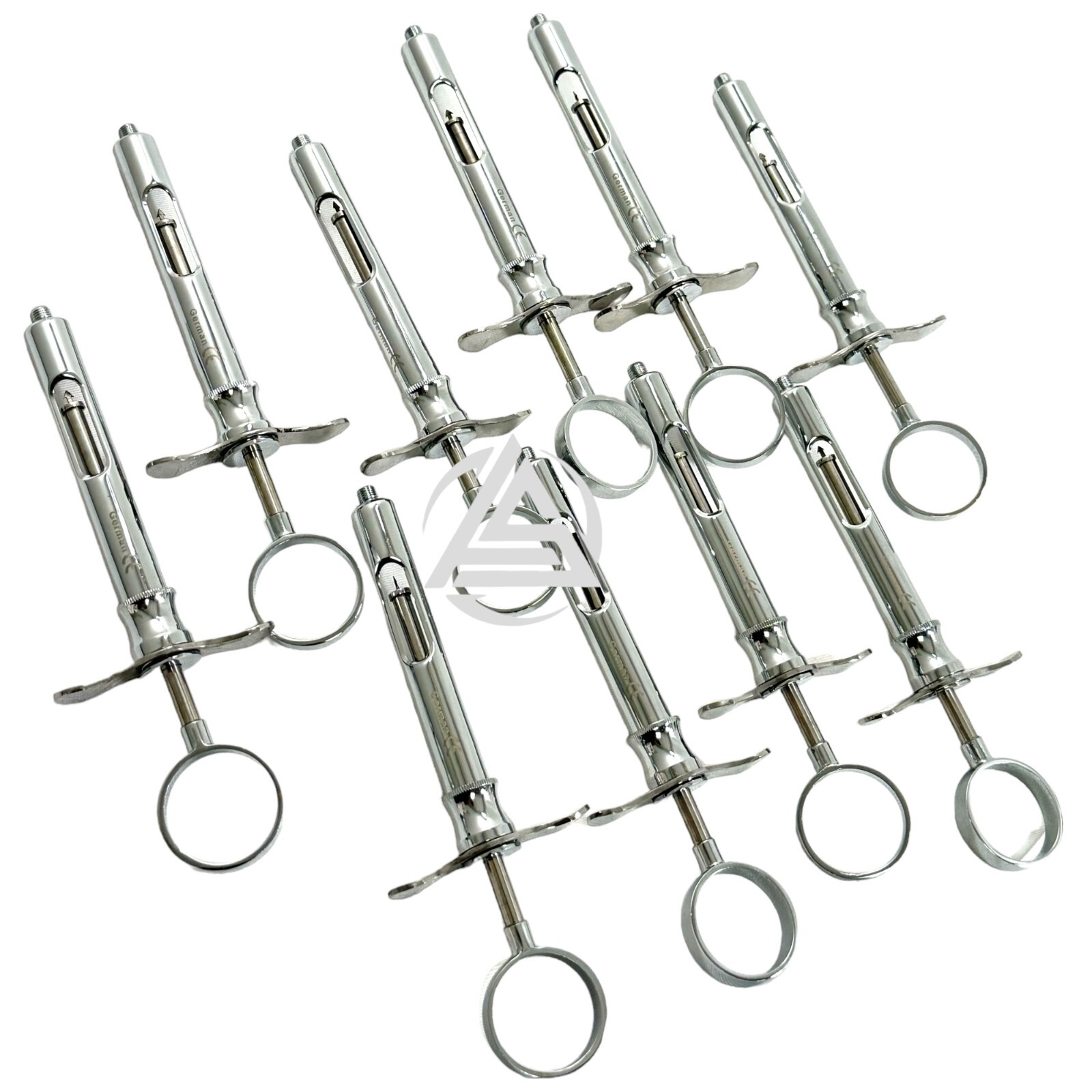 10 Premium Dental Anesthetic Syringe Self-Aspirating 1.8CC-Dental Instruments-A+