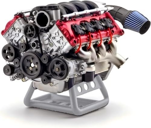 Mini V8 Engine Kits That Runs - V8 Engine Model Kits, Cison Engine MAD Miniature