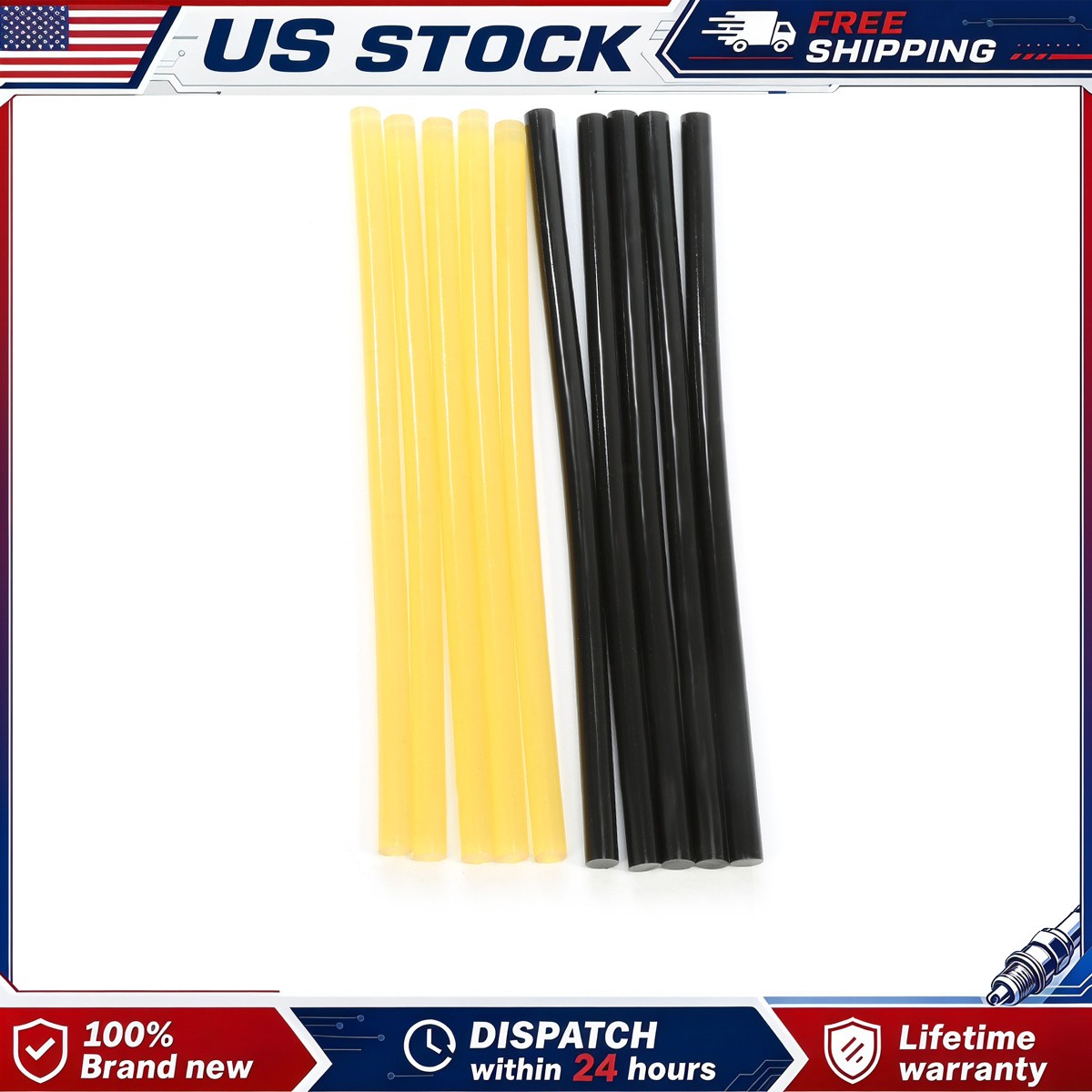 11mm Dent Tools Car Body Paintless Dent Removal Hot Melt Glue Sticks Repair Fhmp