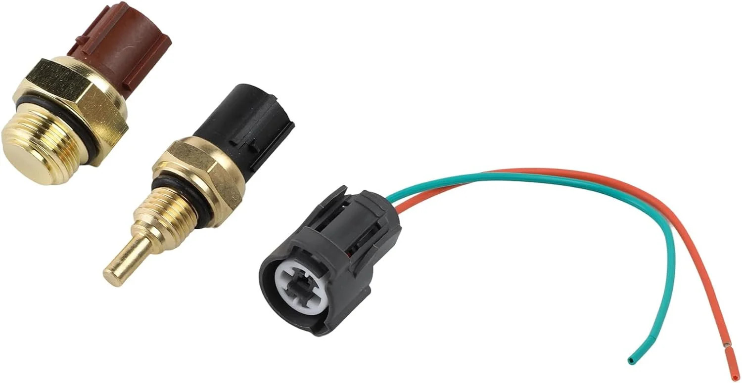 Engine Coolant Temperature Sensor Compatible with Honda Accord Civic CR-V Elemen
