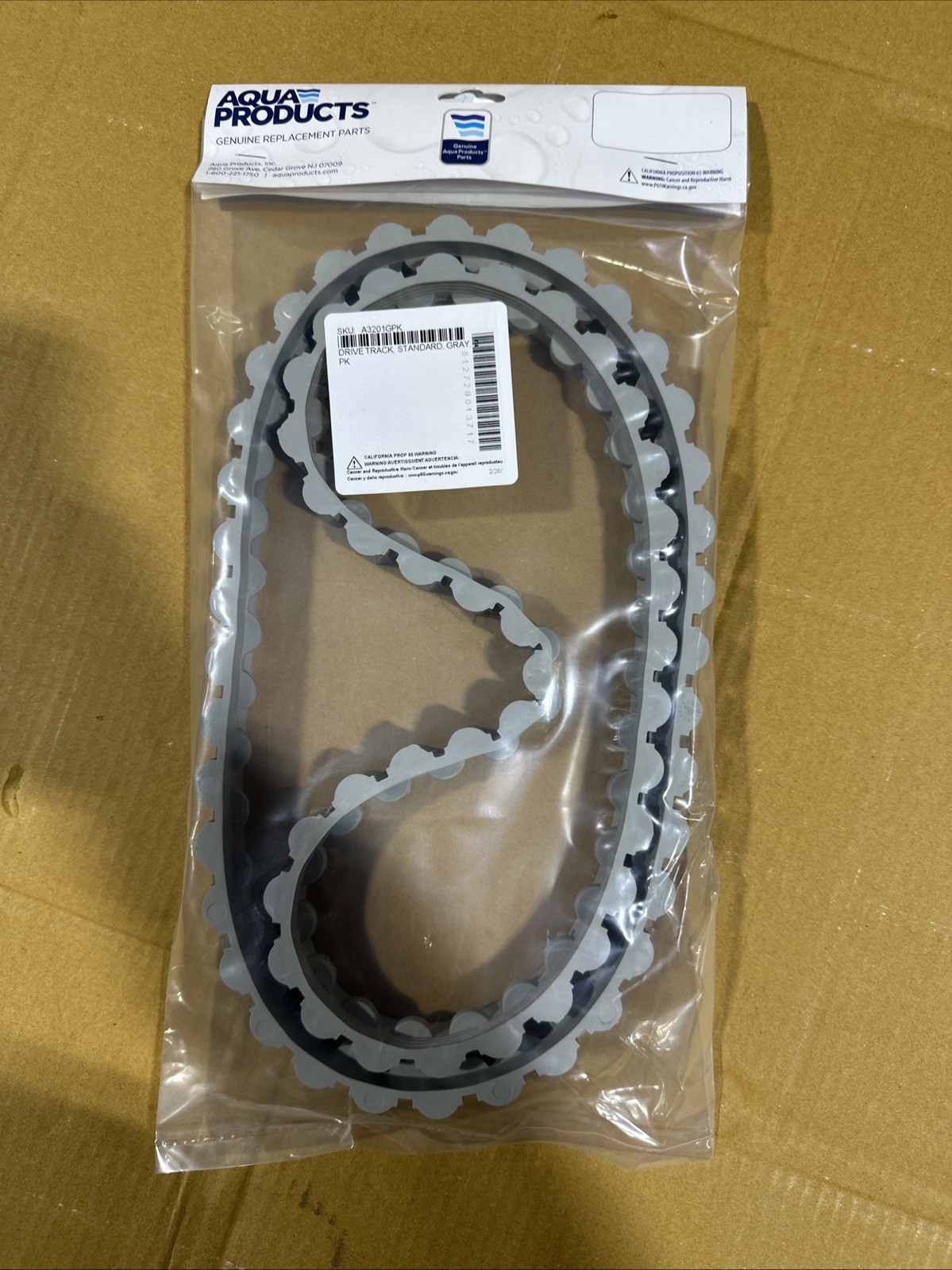 Aqua Products Aquabot Drive tracks, Blue; 2 Gray - 3201 A3201PK Genuine OEM NEW