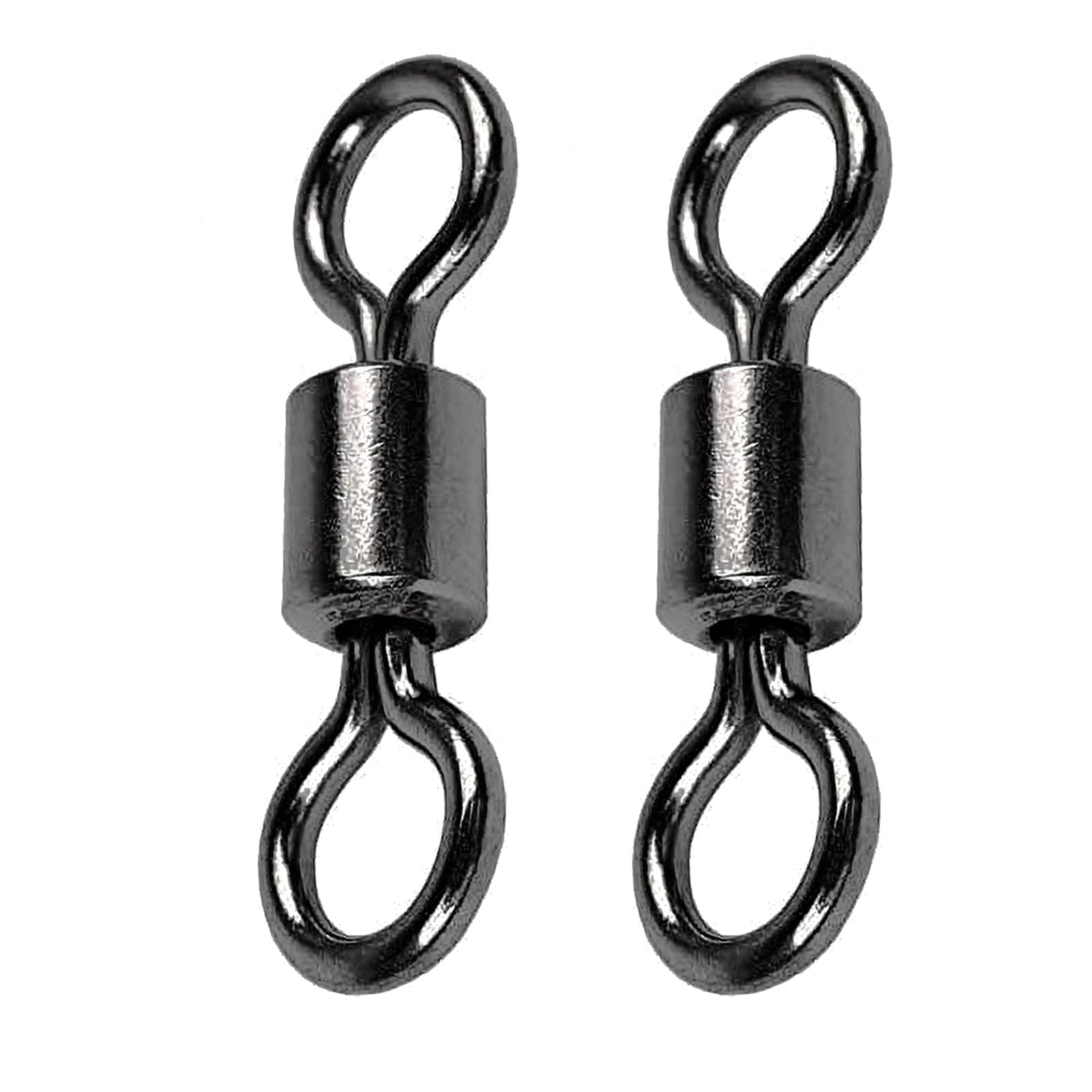 AMSYPORTS High Strength Fishing Swivel Connector Saltwater Freshwater Barrel ...
