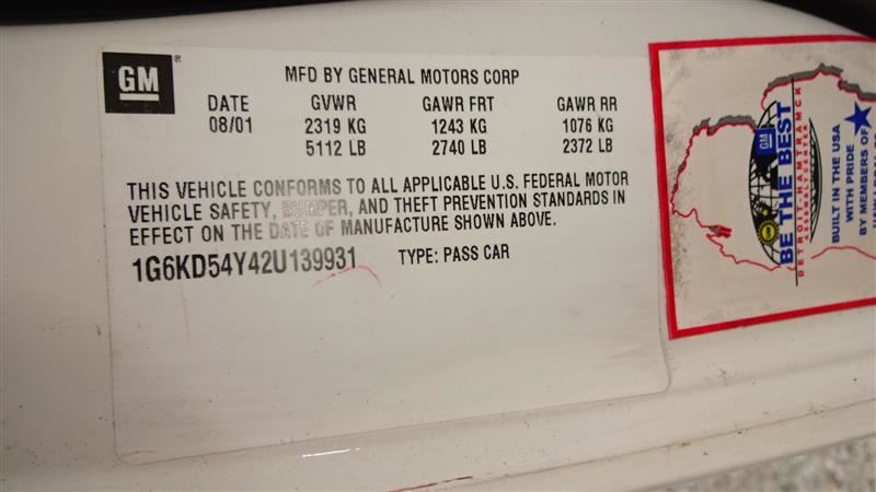 Front Door Module ID: 25717350 Fits 02-03 DEVILLE 641920